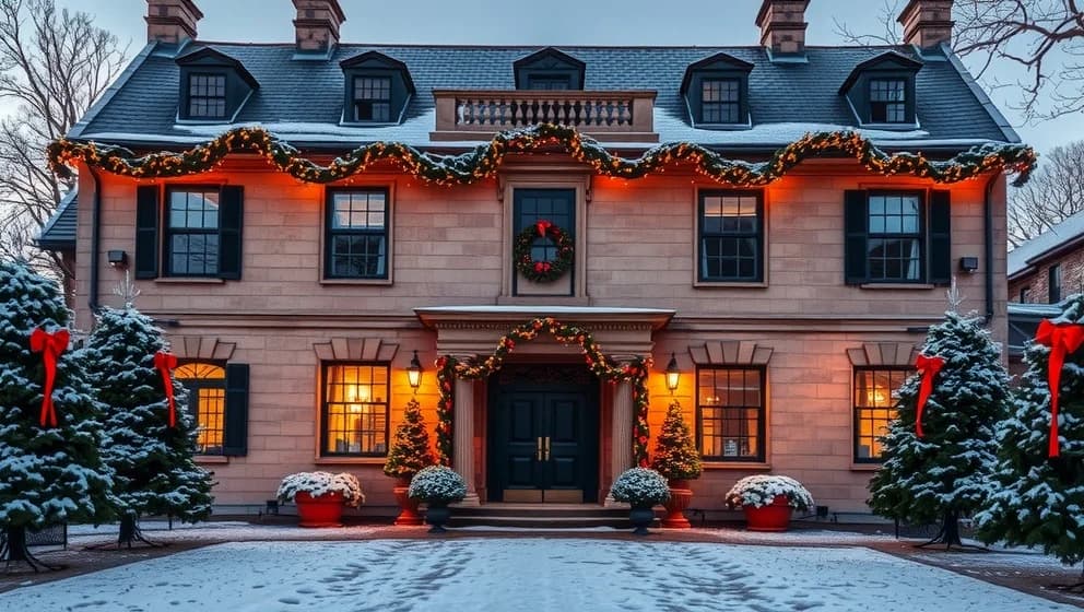 Fira jul på herrgård