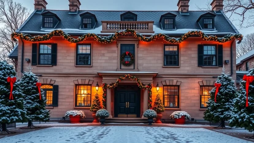 Fira jul på herrgård