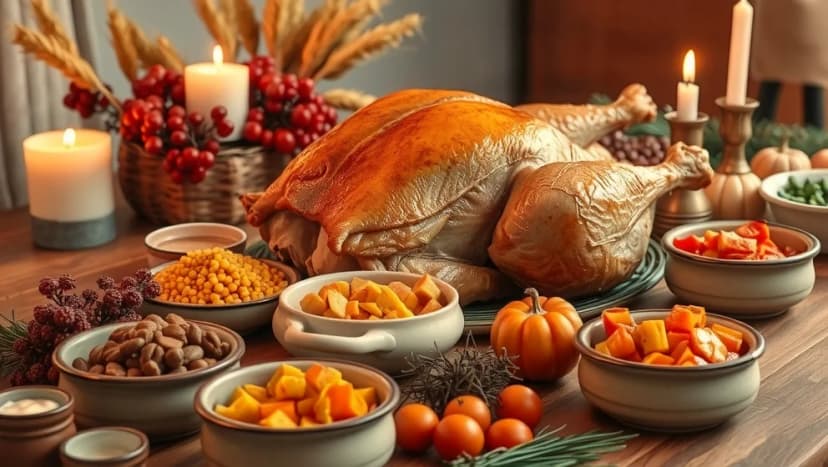 Mårten gås middag till hela familjen