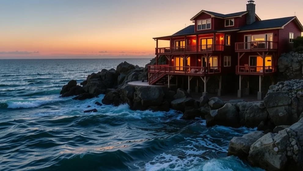 Mysigt hotell vid havet för din semester