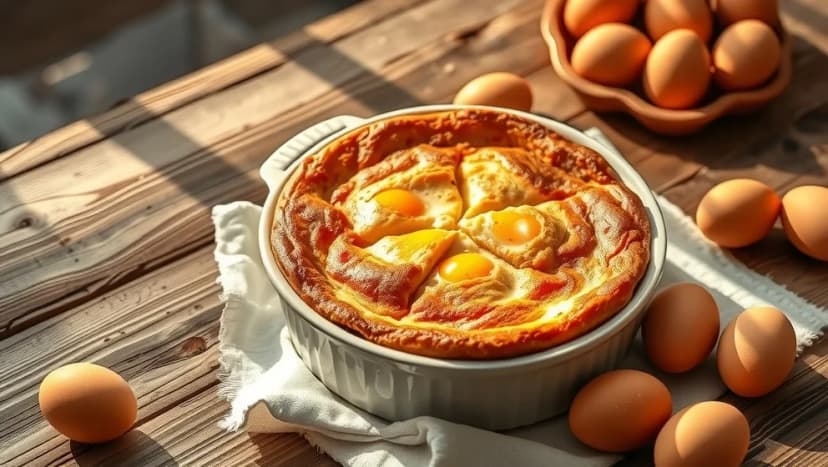 Skånsk äggakaka från Brösarp