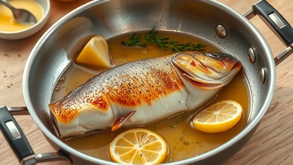 Så steker du gös i stekpannan hemma